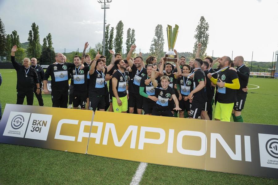Cucerirea titlului în sezonul 2023-2024 este cea mai importantă performanță a clubului din San Marino. Foto: Virtus Aquaviva Președintele lui Virtus, topograf freelancer, a dialogat cu GSP: „Steaua ne onorează, e o linie de sosire dublă”. Ce obiective are clubul din San Marino
