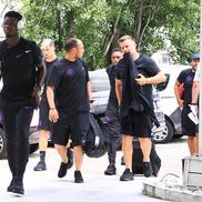 Sosire FCSB în San Marino FOTO: Ionuț Iordache (GSP)