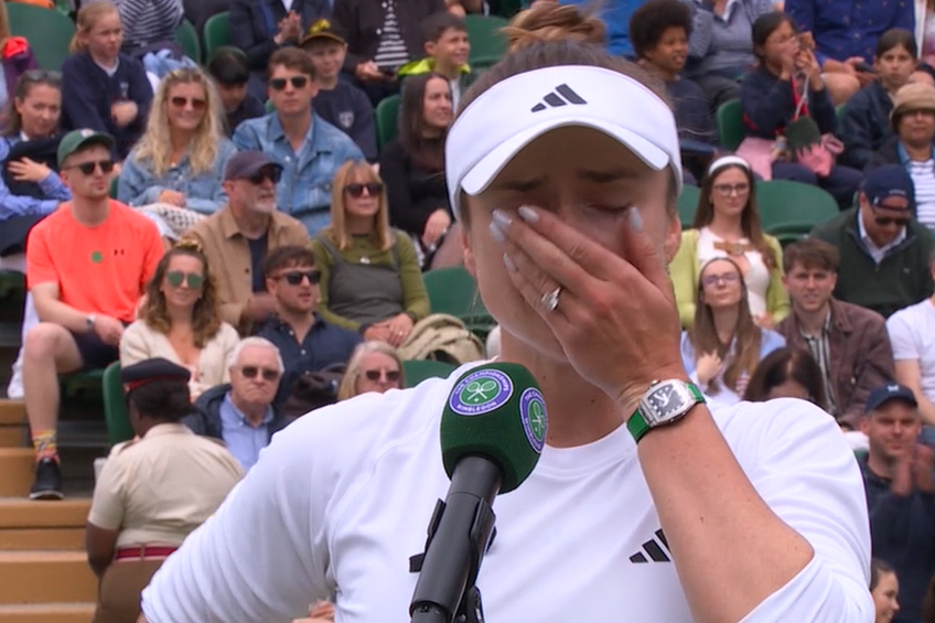 Elina Svitolina (29 de ani, locul 21 WTA) a învins-o pe chinezoaica Xinyu Wang (22 de ani, locul 42), scor 6-2, 6-1, în optimile de la Wimbledon. La final, ucraineanca a ținut un discurs extrem de eomționant.