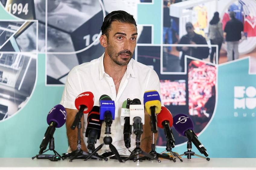 Elias Charalambous, la conferința de presă // foto: Cristi Preda (GSP)