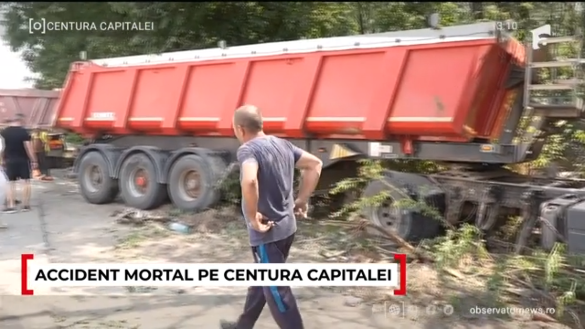 Un jucător din Liga a 5-a a murit după un accident rutier pe Centura Bucureștiului » Imagini cutremurătoare cu mașina după impactul cu un camion