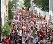 S-a doborât recordul de spectatori la Euro Feminin. Meci Germania - Danemarca / foto: Getty