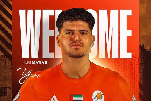 Yuri Matias, fostul fundaș al CFR-ului, a semnat cu Ajman. FOTO: Instagram @ajmanclub