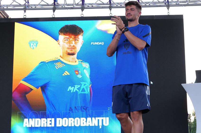 Andrei Dorobanțu rămâne la Unirea Slobozia. FOTO: GSP