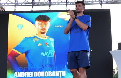 Vești despre Andrei Dorobanțu după accidentarea din meciul cu CFR Cluj: „Poate călca în pământ”