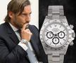 Colecția de ceasuri Rolex Daytona pe care le vor purta, pe rând, Francesco Totti și Ilary Blasi
