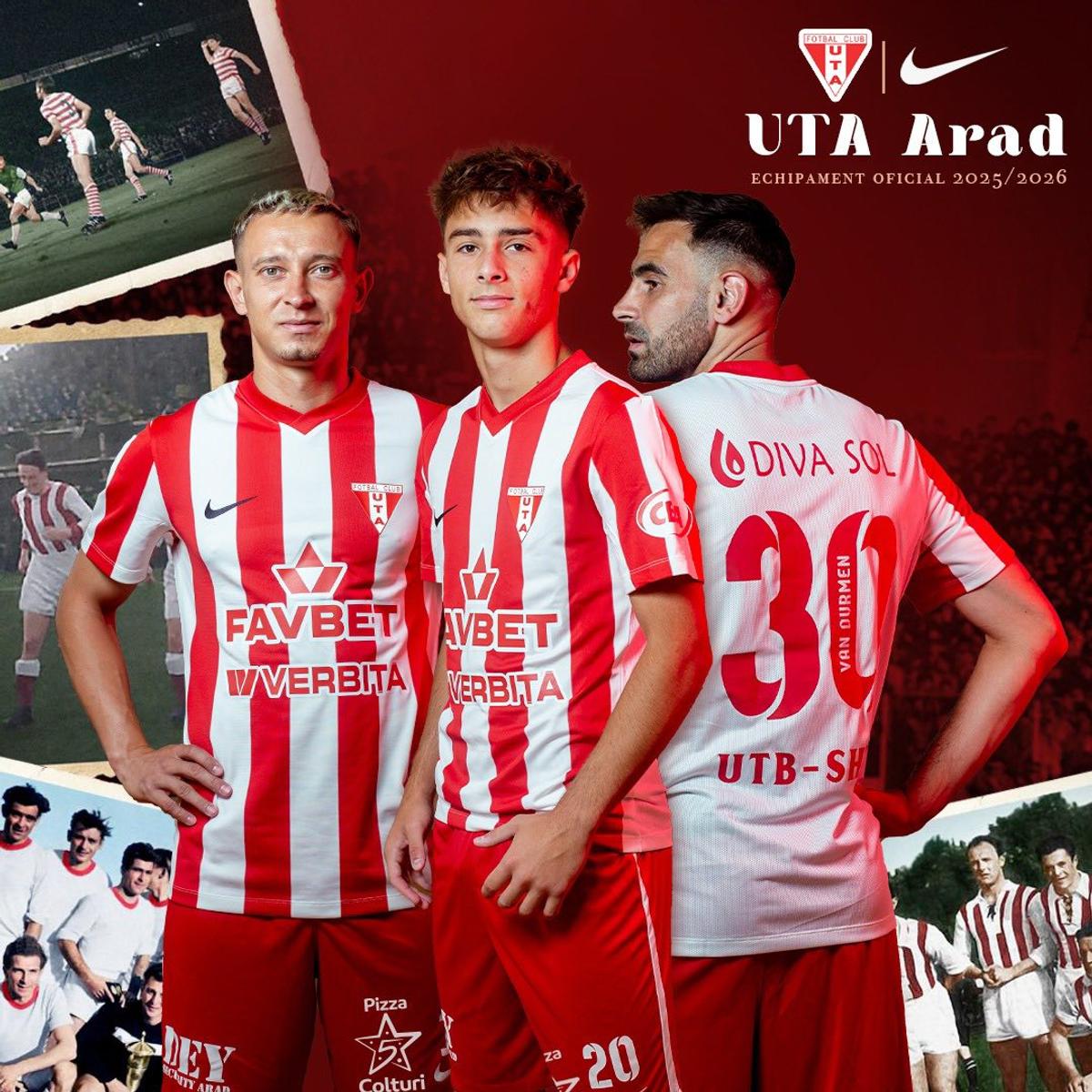 Au schimbat sponsorul tehnic și au cel mai apreciat echipament din Superliga: „În sfârșit! Tricouri de legendă!”