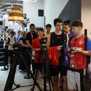 FCSB, conferință de presă și sesiune de autografe la Muzeul Fotbalului