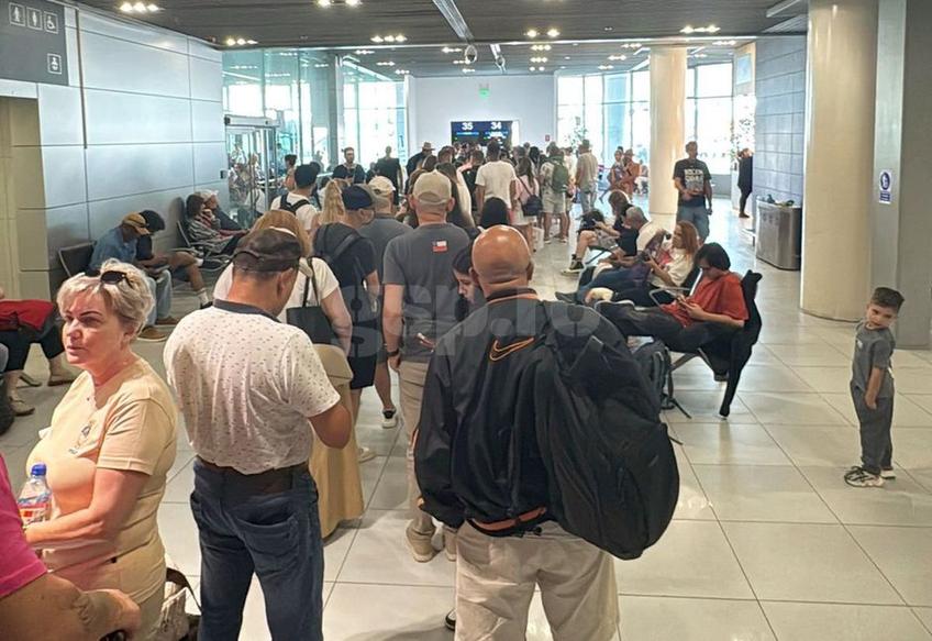 A fost scandal azi, pe aeroportul Otopeni