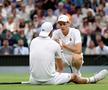 Grigor Dimitrov a abandonat meciul cu Jannik Sinner la Wimbledon / Foto: Getty Images