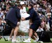Grigor Dimitrov a abandonat meciul cu Jannik Sinner la Wimbledon / Foto: Getty Images