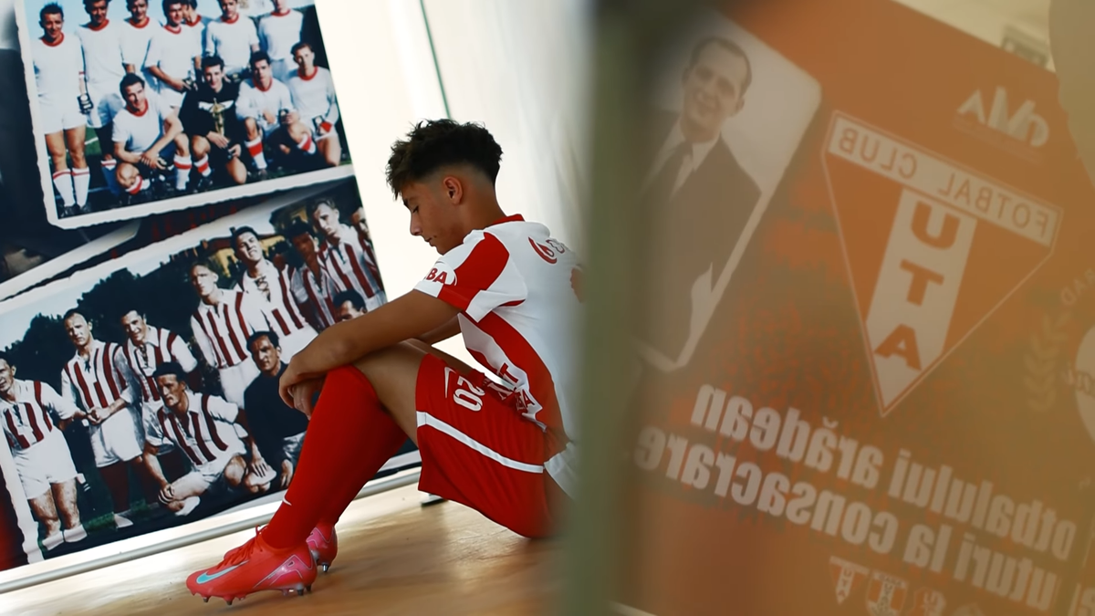 Echipament UTA Arad sezonul 2025-2026 / Foto. capturi de ecran