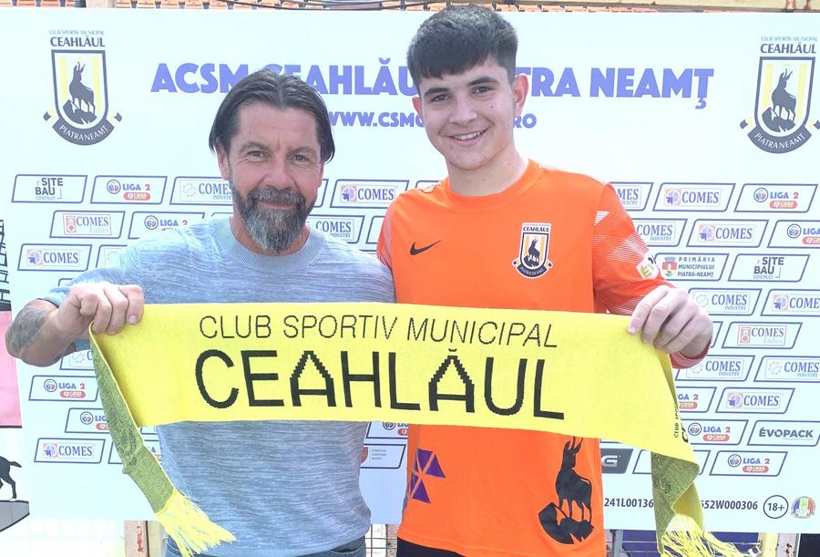 Porarul Luca Andrei Grecu a semnat cu Ceahlăul Ceahlăul, activă în mercato: 5 veniri confirmate, 2 jucători din Superliga
