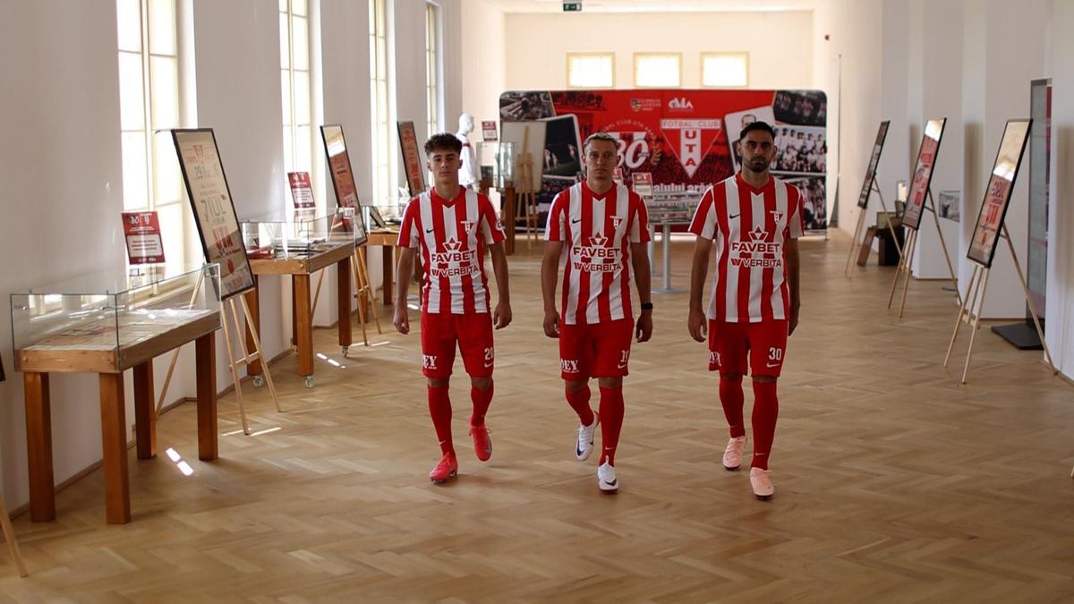 Echipament UTA Arad sezonul 2025-2026 / Foto. capturi de ecran