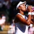 Naomi Osaka în timpul „sfertului” de la Wimbledon 2026 Foto: Imago Images