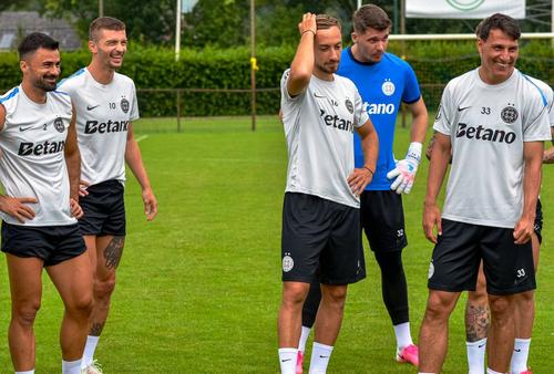 Eddy Gnahore e așteptat de Târnovanu la FCSB/ FOTO Facebook @FCSB