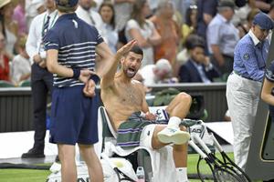 Scandal la Wimbledon! Novak Djokovic a urlat la arbitru: „Nu-mi pasă de Sinner, nu respectați nimic!”