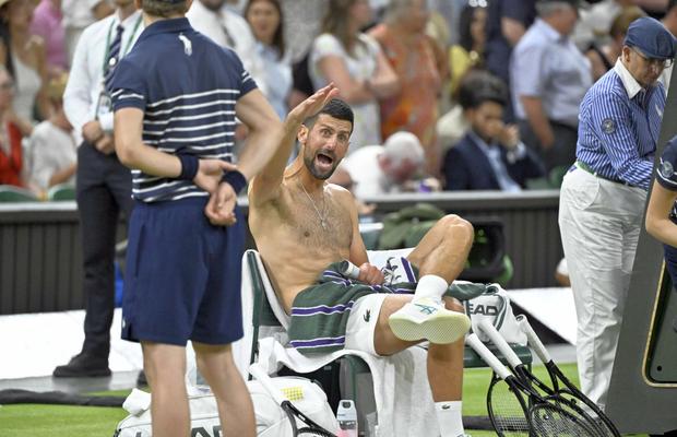 Scandal la Wimbledon! Novak Djokovic a urlat la arbitru: „Nu-mi pasă de Sinner, nu respectați nimic!”