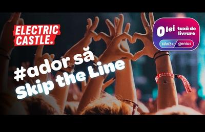 Wolt și Electric Castle livrează brățările de acces în festival direct la ușile festivalierilor
