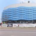 Sala 25 de milioane de euro din Tulcea, văzută din exterior // foto: Andrei Furnigă (GSP)