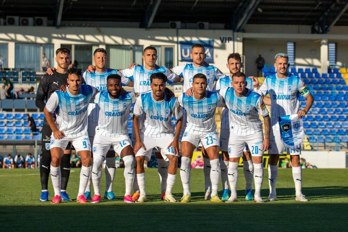 Craiova a făcut spectacol cu ML Vitebsk, în preliminariile Champions League » 4 goluri marcate de campioana României