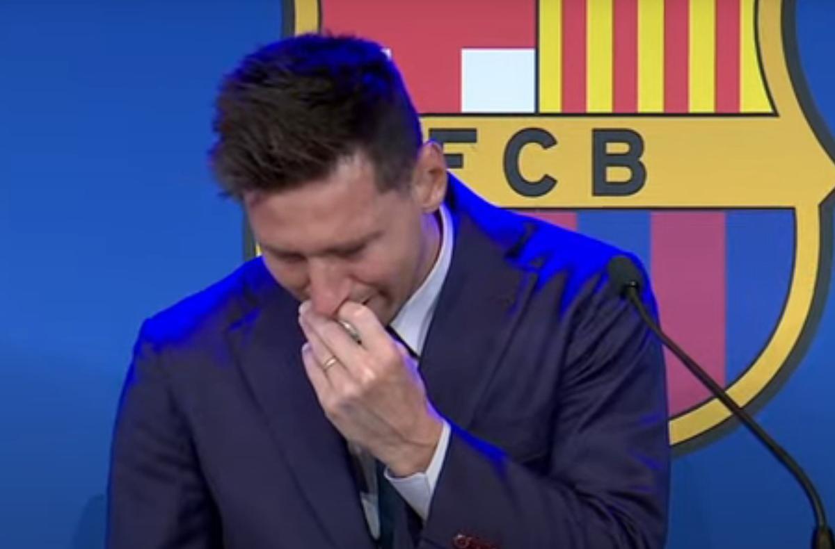 Leo Messi - conferință Barcelona