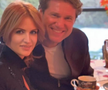 Florin Răducioiu și Andreea Albăstroiu. Foto: Instagram