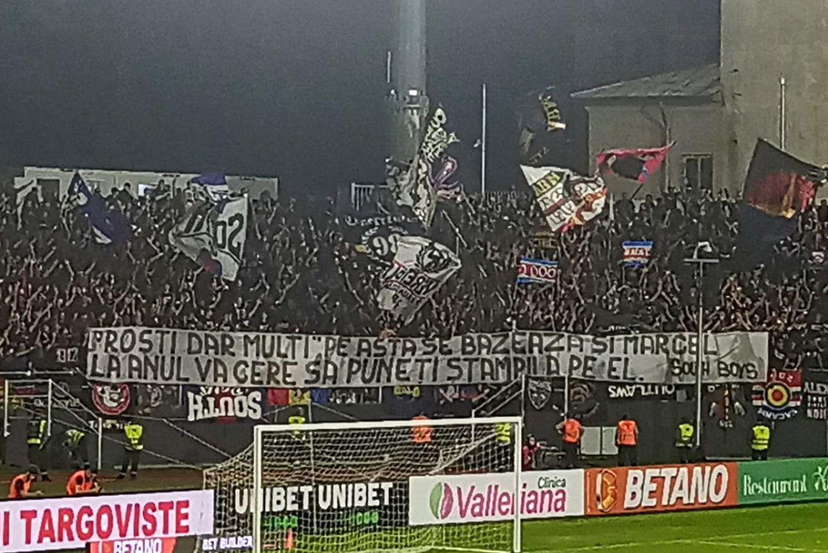 Peluza Sud Steaua, la datorie la Chindia - Steaua: ultrașii au luat cu asalt Târgoviște