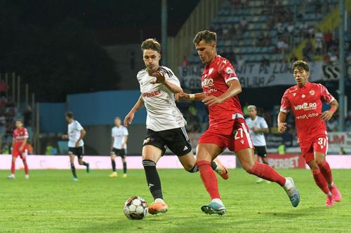 Dinamo, în meciul cu U Cluj. 
Foto: Imago