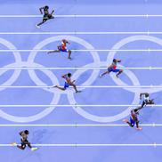 Letsile Tebogo, campion la 200 m la Jocurile Olimpice de la Paris 2024 Foto: Imago