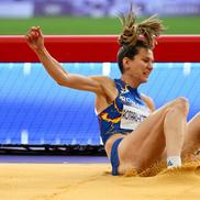 Alina Rotaru-Kottmann, în marea finală de pe Stade de France  / Sursă foto: Raed Krishan (GSP)
