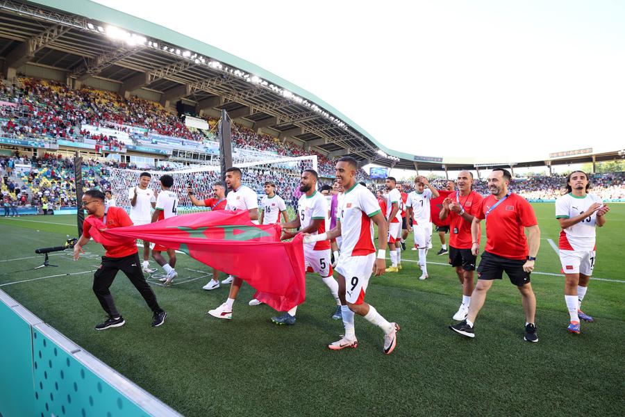 Maroc, bronz la Jocurile Olimpice, foto: Getty Images Scor-FLUVIU la fotbal în finala mică de la Jocurile Olimpice! Au obținut bronzul en fanfare