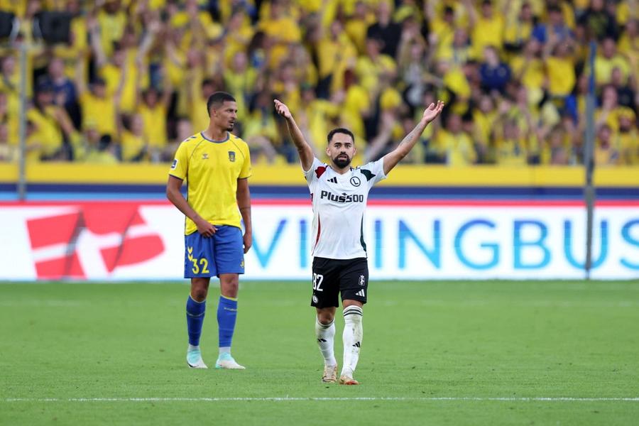 Brondby - Legia, scor 2-3 / Foto: Imago Rezultatele serii în Conference League » Cum s-au descurcat posibilele adversare ale lui CFR Cluj și Corvinul