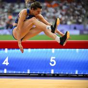 Alina Rotaru-Kottmann, în marea finală de pe Stade de France  / Sursă foto: Raed Krishan (GSP)