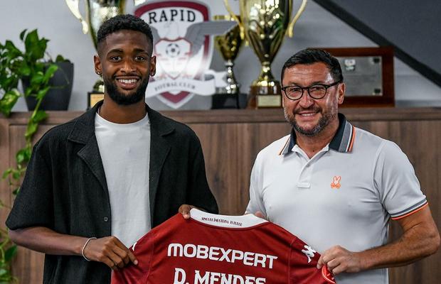 Marea problemă a lui Diogo Mendes, noul transfer de la Rapid » Am aflat totul despre mijlocașul defensiv