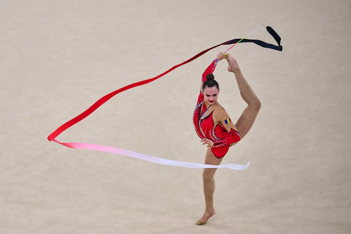Annaliese Drăgan, debut de neuitat la Jocurile Olimpice, la gimnastică ritmică » Notele primite în cele patru rotații: „N-am mai simțit așa ceva”