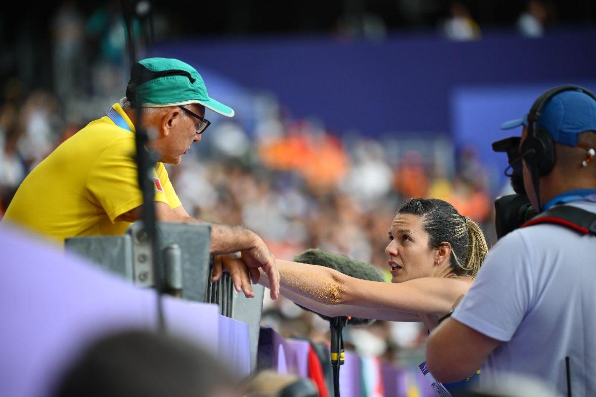 Alina Rotaru Kottmann, în finala de la săritura în lungime » Imagini de pe Stade de France