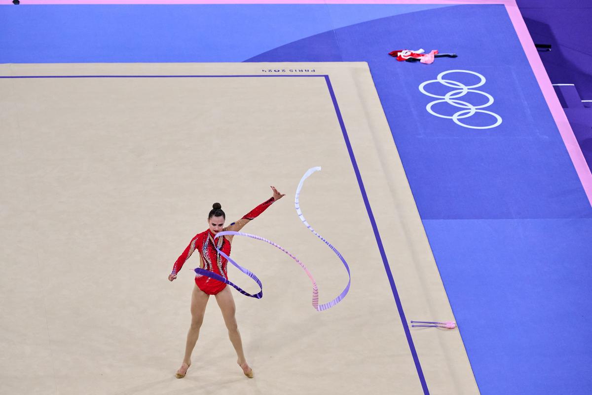 Annaliese Drăgan, debut de neuitat la Jocurile Olimpice, la gimnastică ritmică » Notele primite în cele patru rotații: „N-am mai simțit așa ceva”