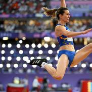 Alina Rotaru-Kottmann, în marea finală de pe Stade de France  / Sursă foto: Raed Krishan (GSP)
