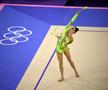 Annaliese Drăgan, în calificările de la gimnastică ritmică, în Arena Porte de La Chapelle din Paris / FOTO: Raed Krishan (GSP.ro)
