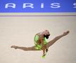 Annaliese Drăgan, în calificările de la gimnastică ritmică, în Arena Porte de La Chapelle din Paris / FOTO: Raed Krishan (GSP.ro)