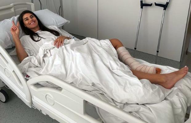 Sorana Cîrstea, prima imagine de pe patul de spital: „Am o veste bună și o veste proastă”