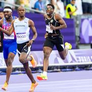 Letsile Tebogo, campion la 200 m la Jocurile Olimpice de la Paris 2024 Foto: Imago