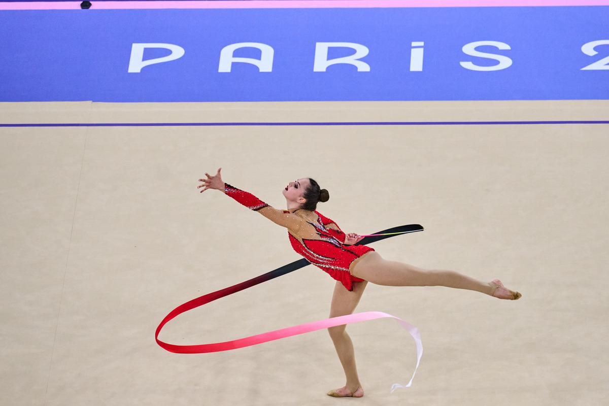 Annaliese Drăgan, debut de neuitat la Jocurile Olimpice, la gimnastică ritmică » Notele primite în cele patru rotații: „N-am mai simțit așa ceva”
