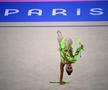 Annaliese Drăgan, în calificările de la gimnastică ritmică, în Arena Porte de La Chapelle din Paris / FOTO: Raed Krishan (GSP.ro)