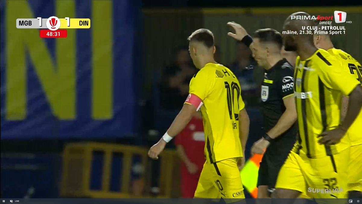 Dinamo, salvată după intervenția VAR! Golul de generic marcat de Metaloglobus a fost anulat