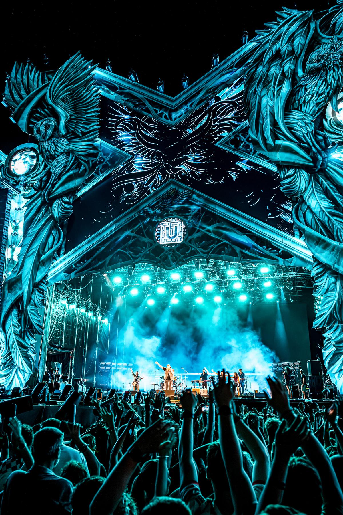 Cum arată Cluj Arena, stadion transformat total pentru Untold Festival