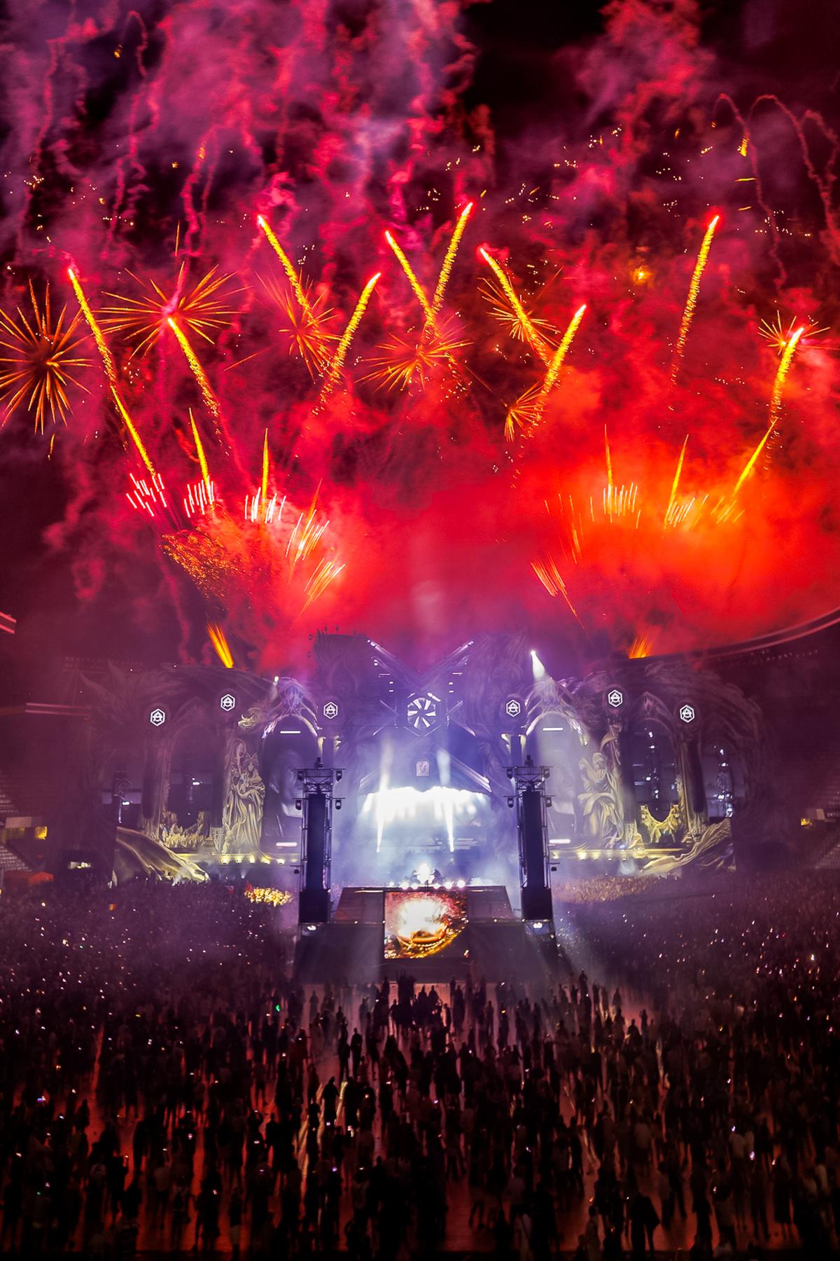 Cum arată Cluj Arena, stadion transformat total pentru Untold Festival