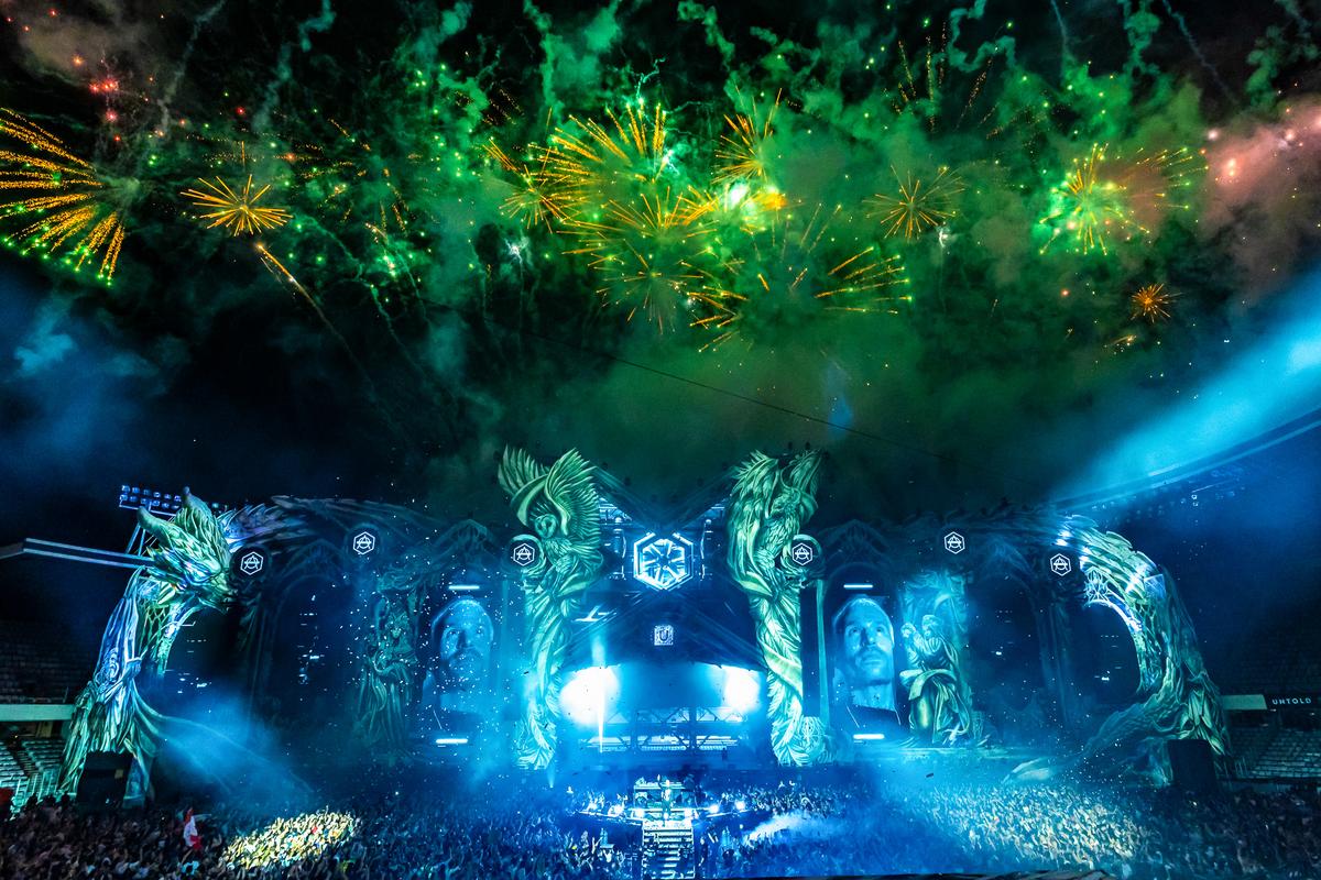 Cum arată Cluj Arena, stadion transformat total pentru Untold Festival