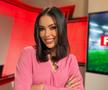 Alexandra Băluțescu prezintă știrile sportive la Prima TV. Foto: Instagram